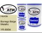 Preview: Honda, Borrego Beige Metallic, YR-566M: 500ml Lackdose + 500ml Klarlack + 250ml Härter - Set, von ATW Autoteile West.